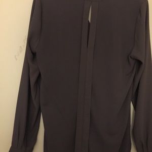 Anne Taylor Grey crepe tunic